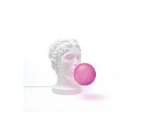 SELETTI - Lampada Grace - Bianco - TAGLIA UNICA | Lampada da Tavolo Grace Seletti - Design di Uto Balmoral in Resina e Vetro RosaLa Lampada da Tavolo Grace Seletti, progetta