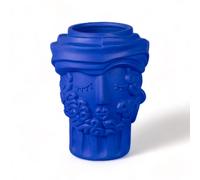 SELETTI - Magna Graecia Man Vase Azul