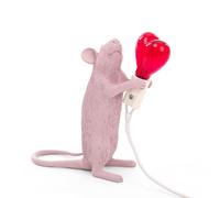 SELETTI - Mous lamp step love edition - Rosa - TAGLIA UNICA | SELETTI MOUSE LAMP SAN VALENTINO - Lampada in ResinaLa Mouse Lamp San Valentino di Seletti, articolo 15220SV, è una special
