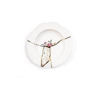 SELETTI - Piatto fondo in porcellana - 09623 - TAGLIA UNICA