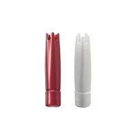 seleXions® Juego de 2 boquillas para adornar estrella, color rojo oscuro + nácar
