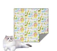 Self-Adherent Cat Swaddle Wrap | Pet Cat Grooming Wrap | Cat Calming Wrap | Self-Adhesive Pet Wrap | Cat Grooming Supplies Secure and Comfortable Cloth For Nail Clipping, Clean Ears, Brush Teeth