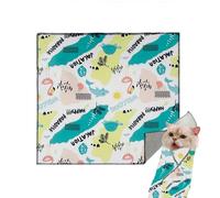 Self-Adherent Cat Swaddle Wrap | Pet Cat Grooming Wrap | Cat Calming Wrap | Self-Adhesive Pet Wrap | Cat Grooming Supplies Secure and Comfortable Cloth For Nail Clipping, Clean Ears, Brush Teeth