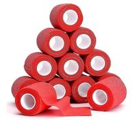 Self Adherent Cohesive Bandage Wrap Roll, First Aid Bandages, Elastic Stretch