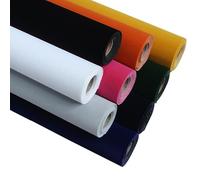 Self adhesive felt roll,DIY Self-Adhesive Fabric Multicolor 50cm x 148cm(7 Red)(32sky Blue)