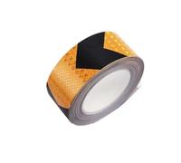 Self Adhesive Fluorescent Reflector Warning Tape, Reflective 2 Inch By 65 Feet Multicolor