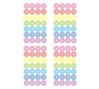 Self Adhesive Hole Repair Stickers - Round Binder Reinforcement Circles, Notebook Punch Fixing Labels, Document Strengthening Office Supply Set | Paper Durability Support, Filing Organization Improvem