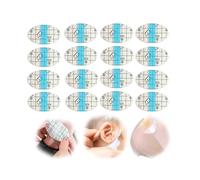 self adhesive invisible heel anti-wear sticker transparent waterproof ear protectors Shower earmuffs -friction stickers to prevent heel rubbing protect the skin from shoe friction (transparent,100pcs)