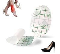 Self Adhesive Invisible Heel Anti-Wear Sticker, Waterproof Anti-Wear Foot Care Protection Pad, Heels Stickers Transparent Thin, for Prevent Heels Rubbed and Shower Earmuffs (100pcs)