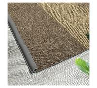 Self Adhesive PVC Soft Floor Transition Strip for Wood to Carpet,Carpet Edge Trim Area Rug Wrapping Strips, Flooring Mats Edge Safety Protector, 3.3 6. 610 13 16.4ft Long(Gray,1m(3.3ft))