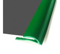 Self Adhesive PVC Soft Floor Transition Strip for Wood to Carpet,Carpet Edge Trim Area Rug Wrapping Strips, Flooring Mats Edge Safety Protector, 3.3 6. 610 13 16.4ft Long(Green,5m(16.4ft))