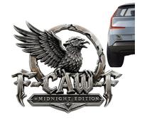 Self-Adhesive Raven Wing Car Emblem Automotive Styling Badge