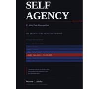 Self Agency: It’s More Than Metacognition