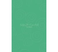SELF-CARE | NOTES: Find Your Ground | A Minimalist Notebook For Your Unfiltered Unwind | Matte Caribbean Green With Light Green Spirals