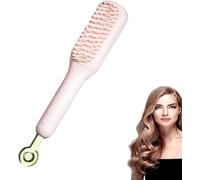 Self-Cleaning Anti-Static Massage Comb, Retractable Soft 3D Air Cushion Self Cleaning Hair Brush Massager Hairbrushes,Easy Clean Airbag Comb for All Hair Types. (pink)