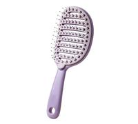 Self Cleaning Brush, Gentle Hair Tool, Vented Airflow Brush, Peel Off Liner, for Ladies Girls Kids Home Daily Travel Styling Relajation Wet Dry Long Short Hair Use Frizz Control Detangling Scalp