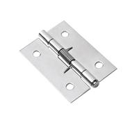 Self Closing Hinge - Robust Alloy Build, Return Action Control, Low Noise Swing Function, Panel Stability, Mount Hardware Included | Residential Hallway Wardrobe Indoor Setup Applications