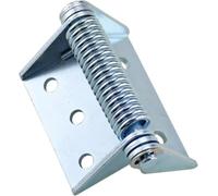 Self-closing spring hinge, galvanized iron, self-returning, high load capacity for industrial equipment, doors, cabinets, toolboxes, small (large)