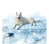 Self Cooling Mat for Dogs Breathable Anti-Slip Washable Summer Cover