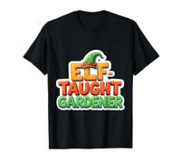 Self Elf Tought Gardener Christmas Funny Holiday Gardening Camiseta