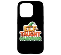 Self Elf Tought Gardener Christmas Funny Holiday Gardening Carcasa para iPhone 15 Pro