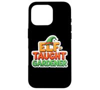 Self Elf Tought Gardener Christmas Funny Holiday Gardening Carcasa para iPhone 16 Pro