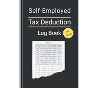 Self-Employed Tax Deduction Log Book (IRS Ready): Income & Expense Tracker for Schedule C Filers, Freelancers & 1099-NEC Contractors - Monthly, Quarterly & Year-End Tax Organizer