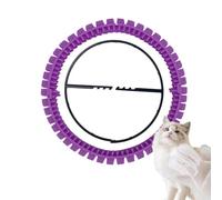 Self Grooming Cat Brush - Cat Self Groomer Piece, Soft Tooth Brush for Brushing, Feline Grooming Item, Pet Accessory with Wide Fixed Slot, Maintenance Tool for Scratching, Massaging and Preening