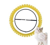 Self Grooming Cat Brush - Cat Self Groomer Piece, Soft Tooth Brush for Brushing, Feline Grooming Item, Pet Accessory with Wide Fixed Slot, Maintenance Tool for Scratching, Massaging and Preening