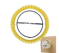 Self Grooming Cat Brush - Indoor Pet Grooming Tool, Removal with Loose Hair Control, Soft Tooth Design, Furniture Saver Scratch Protector, for Cats Indoor Activity Support System