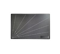 Self Healing Sewing Mat A3 Self-Healing Cutting Mat Multipurpose Craft For DIY/Home/School/Quilting Non-Slip Gridded Work Surface Desktop Protector(Black)