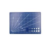 Self Healing Sewing Mat Self Healing Cutting Mat A4 Size Double Sided Plastic Board with Grid for Crafting Sewing and Fabric Projects(A5 Blue)