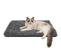 Self-Heated Pet Bed - Warm Plush Anti-Skid Machine-Washable Cushion, Comfort-Boosting Thermal Layered Sleeping Nest for Small Medium Large Dogs Cats | For Home Floors Sofas Crates Carriers Couches Tra