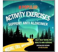 Self help Book for adults and seniors: - Activity exercises support anti Alzheimer: Large Print, relax, reduce stress, improve brain health! (Garden Memory Rescue Game)