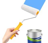 Self Leveling Roller, Ergonomic Screeding, 14.17x9.06x2.76 Inches Concrete Leveler Tool, Cement Paint Construction Slab, Basement Warehouse Bubble Removal, Flooring Accessories for Builders Collecting