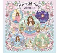 Self Love Girl Therapy Coloring Book: A Relaxing Journey to Mindfulness, Self-Care, and Inner Peace, A Creative Escape for Relaxation, Positivity, and Empowerment