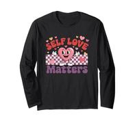 Self Love Matters - Diseño Motivacional de corazón Manga Larga