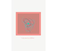 Self Love Notebook Journal - Minimal Aesthetic Pink Abstract Cover | “I Am One in a Billion” Motivational Notebook for Women, Daily Journaling & Mindfulness.