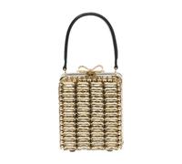Self Portrait - Crystal Micro Bag - Bags - Mujer - Amarillo - ONE SIZE -