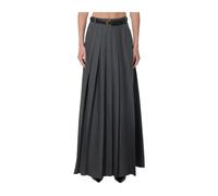 Self Portrait - Falda Larga - Skirts - Mujer - Gris - S -