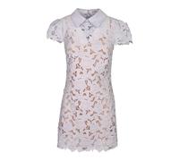 Self Portrait - Guipure Lace Mini Dress - Dresses - Mujer - Azul - S -
