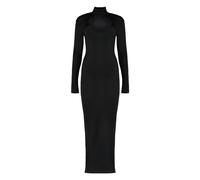 Self Portrait- Knit Cut Out Maxi Dress- Dresses- Mujer- Negro- L- Knit Cut Out Maxi Dress