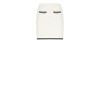 Self Portrait - Minifalda de algodón color marfil - Skirts - Mujer - Beige - L -