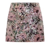 Self Portrait - Minifalda de Lentejuelas Florales - Skirts - Mujer - Multicolor - S -
