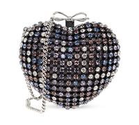 Self Portrait - Multi Crystal Heart Clutch - Bags - Mujer - Negro - ONE SIZE -