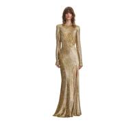 Self Portrait - Pf 25-060Xagd Gown - Dresses - Mujer - Amarillo - 2XS -