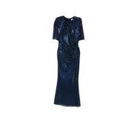 Self Portrait - Pf 26-054M-N Vestido Capa de Pedrería - Dresses - Mujer - Azul - S -