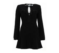Self Portrait - Sequin Knit Mini Dress - Dresses - Mujer - Negro - L -