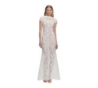 Self Portrait- Vestido Maxi de Encaje- Dresses- Mujer- Blanco- XS- Vestido Maxi de Encaje