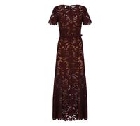 Self Portrait - Vestido Midi de Encaje - Dresses - Mujer - Púrpura - S -